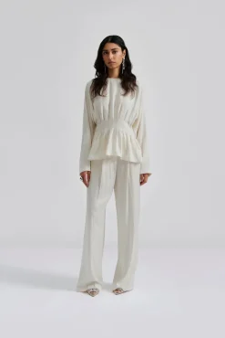 Malina Carlotta satin pants