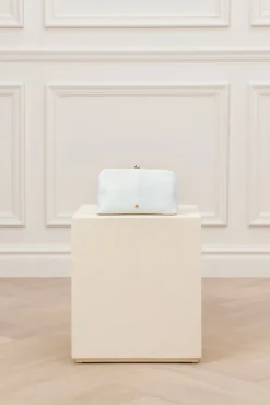 Malina Läderclutch