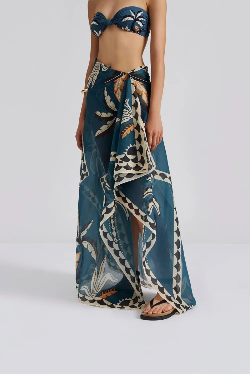 Malina Mönstrad strandsarong
