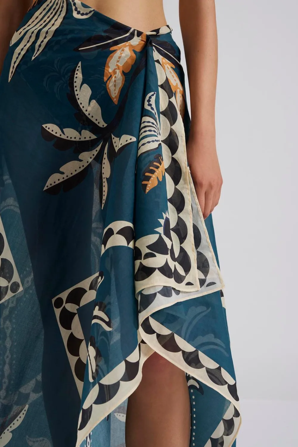 Malina Mönstrad strandsarong