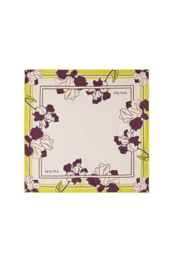 Malina Sidensjal twill 80x80