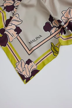 Malina Sidensjal twill 80x80
