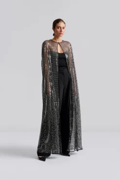 Malina Tilda maxi cape